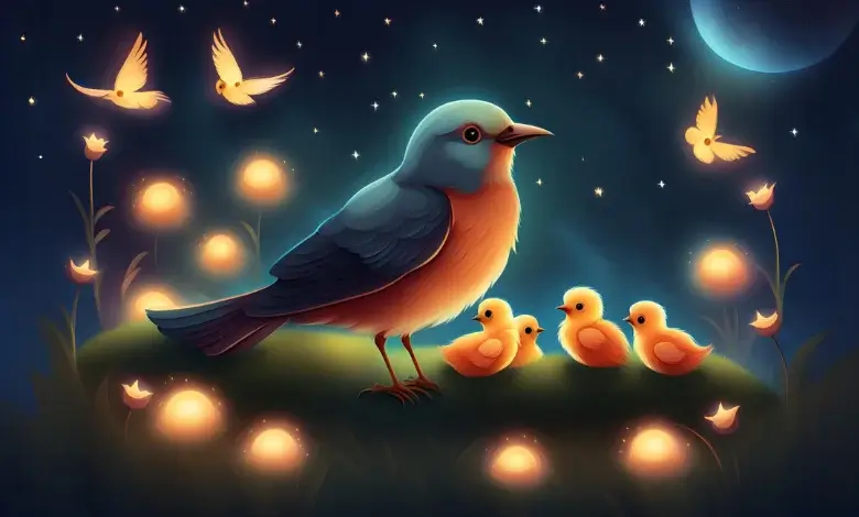 Küçük Civciv ve Arkadaşı Kuş Masalı