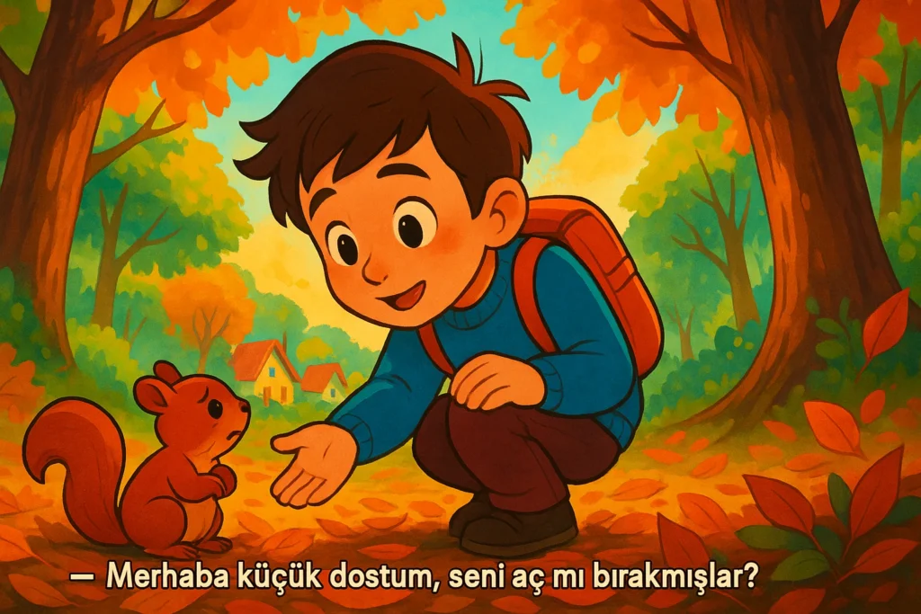 Ali ve Minik Sincap Masalı 1